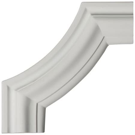 Ekena Millwork Panel Molding Corner, Polyurethane, 8 in H, 8 in W PML08X08PO